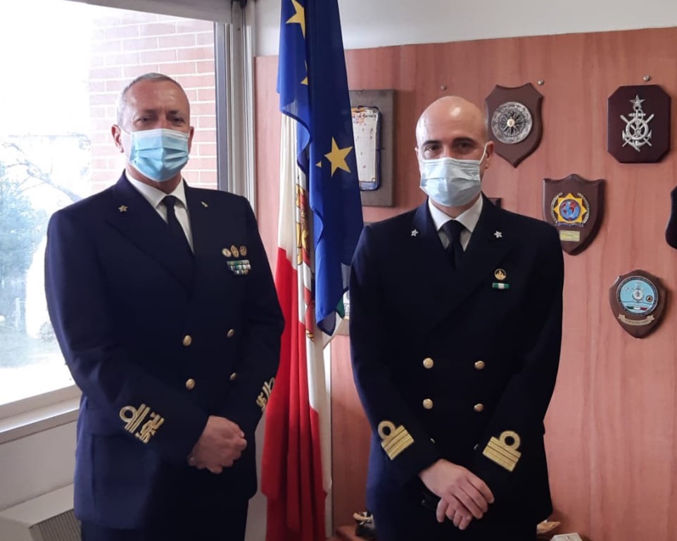 Copertina per La capitaneria di porto di Monfalcone ospita in vista i vertici della Marina del Nord Italia